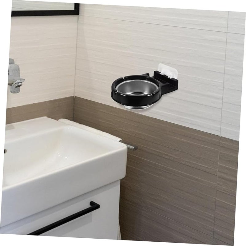 Stainless Steel Wall Mounted Ashtray For Indoor Outdoor Use Home Office Patio Bar - Image 2